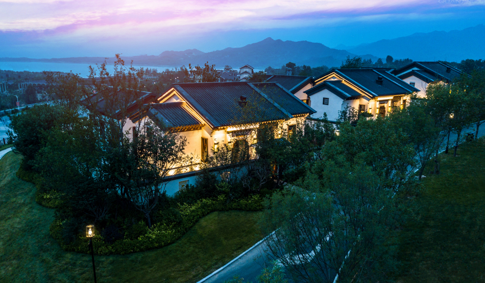 西柏坡李家莊客棧酒店攝影