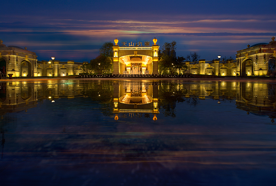 石家莊天山九峯景觀圖拍攝