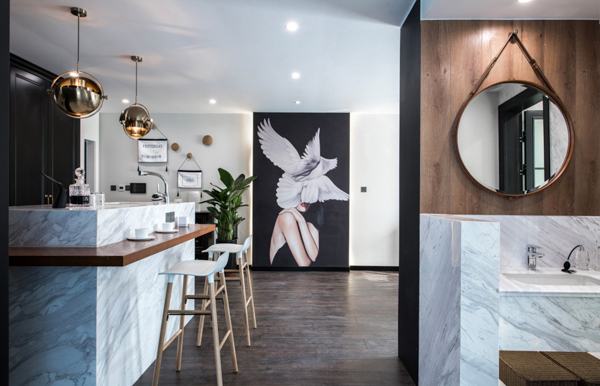 彩晶中心空間樣板間攝影