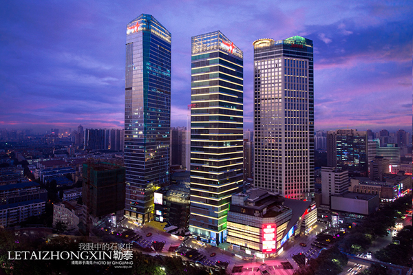 石家莊勒泰中心外觀企業宣傳攝影